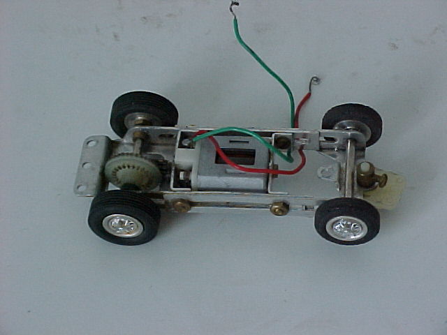 Top of chassis, from side