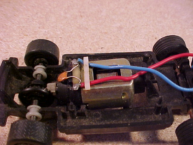 Top of chassis from side