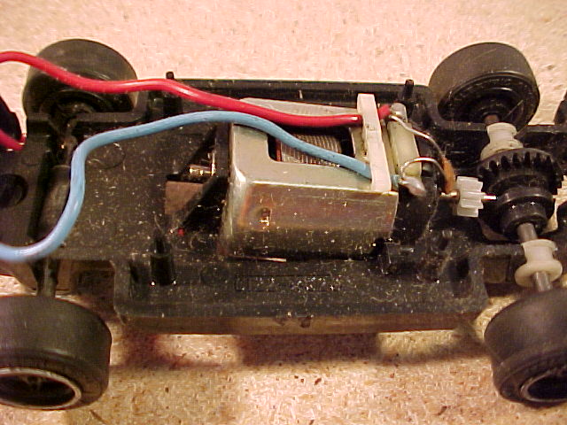 Top of chassis from side