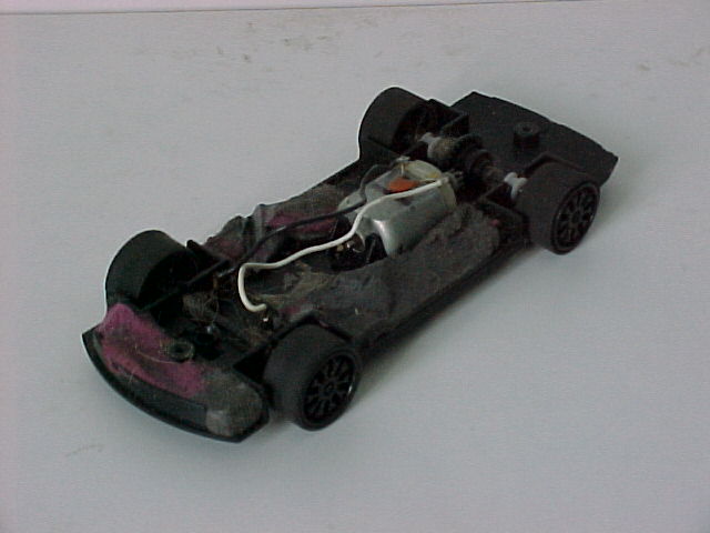 Top of chassis, from front and side.