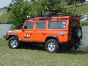 Defender, rear and side