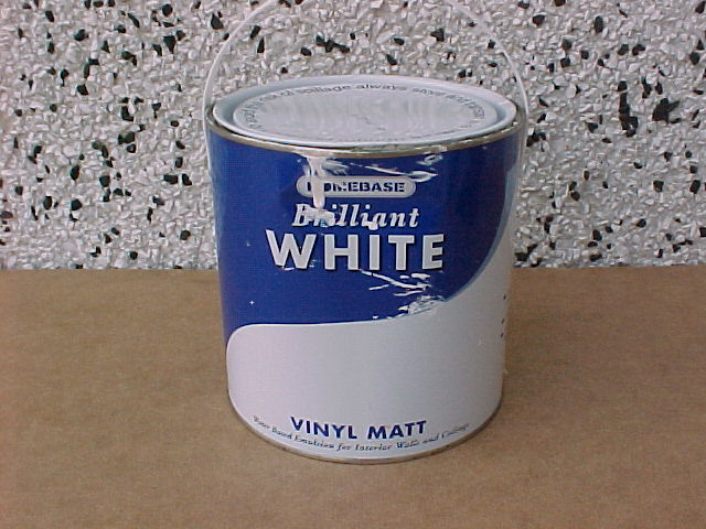 Big tin Brilliant White Vinyl Matt