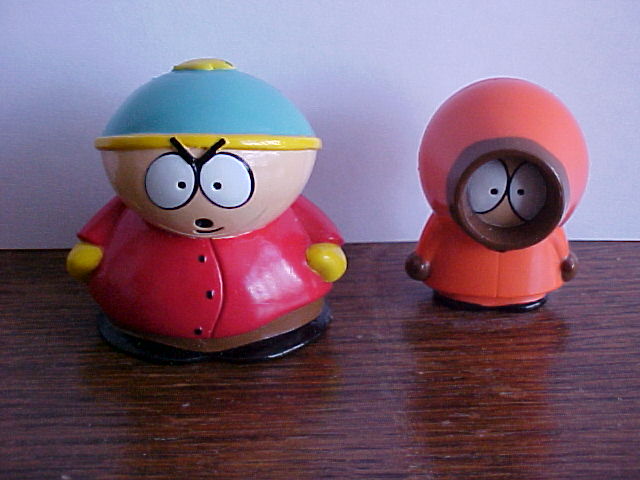 Eric Cartman and Kenny McCormick