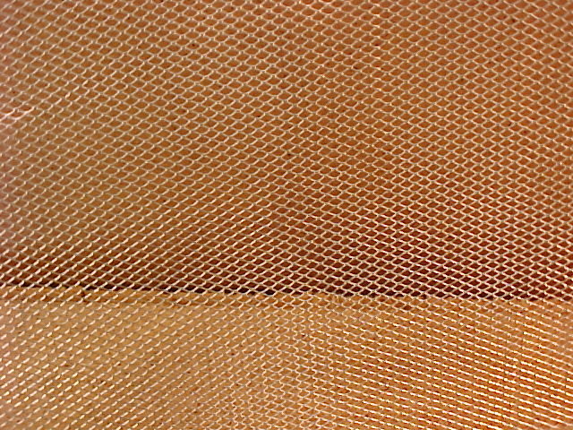 Close up of wire mesh